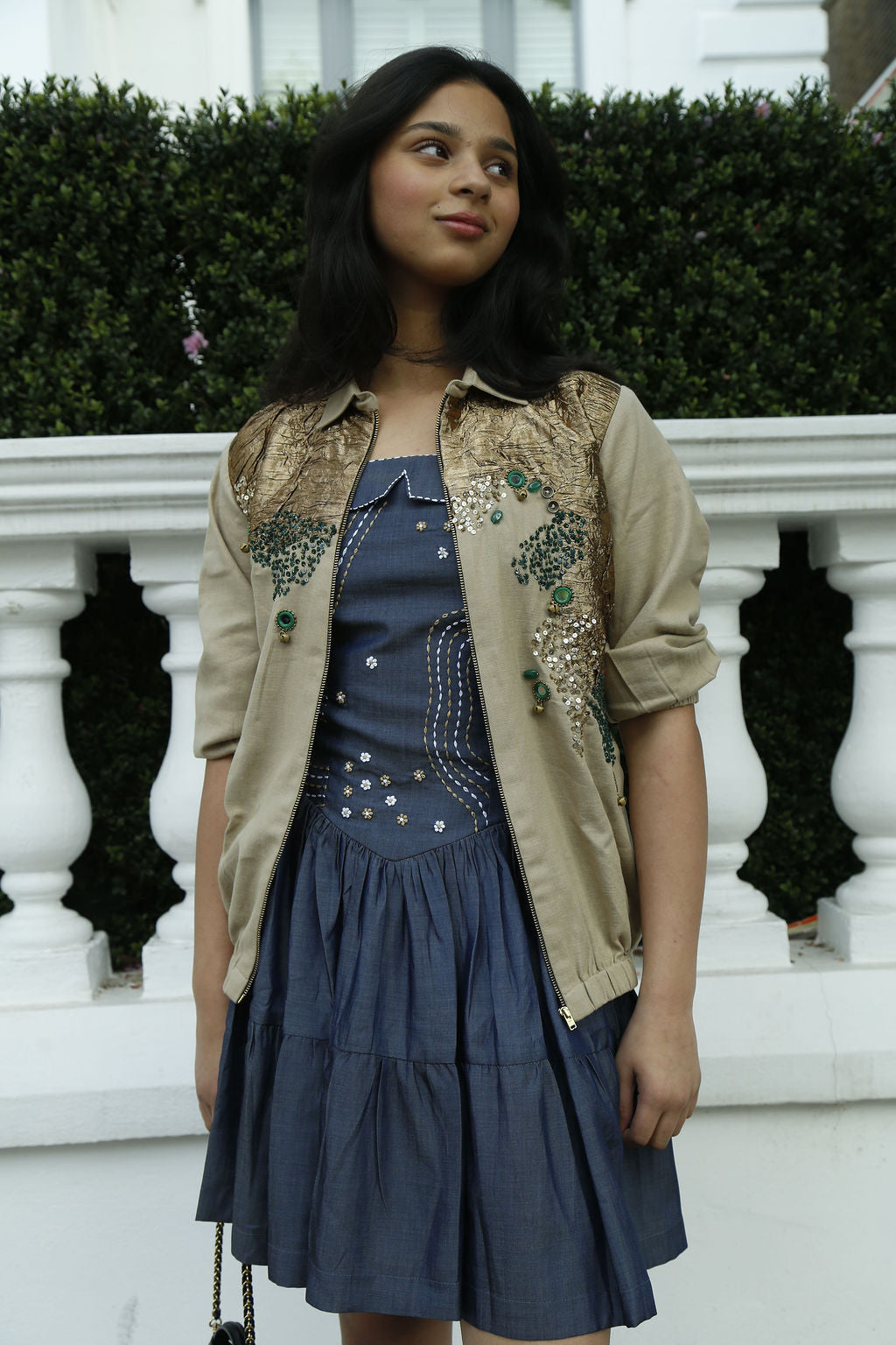 Maella embroidery dress