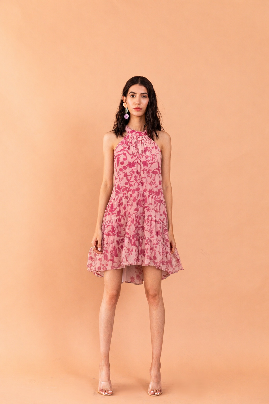 Aliza dress pink