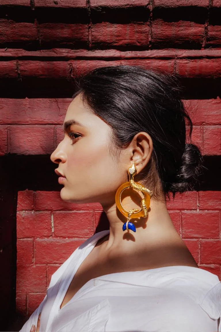CCU cult aventurine earrings