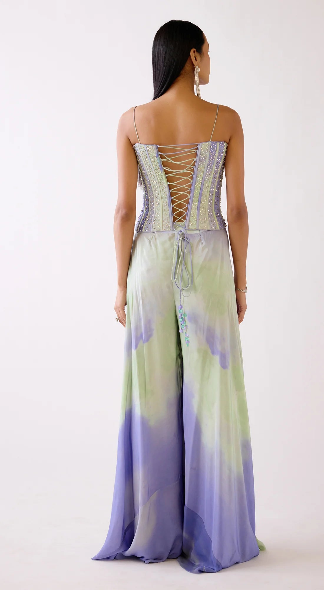 Lavender corset pant set