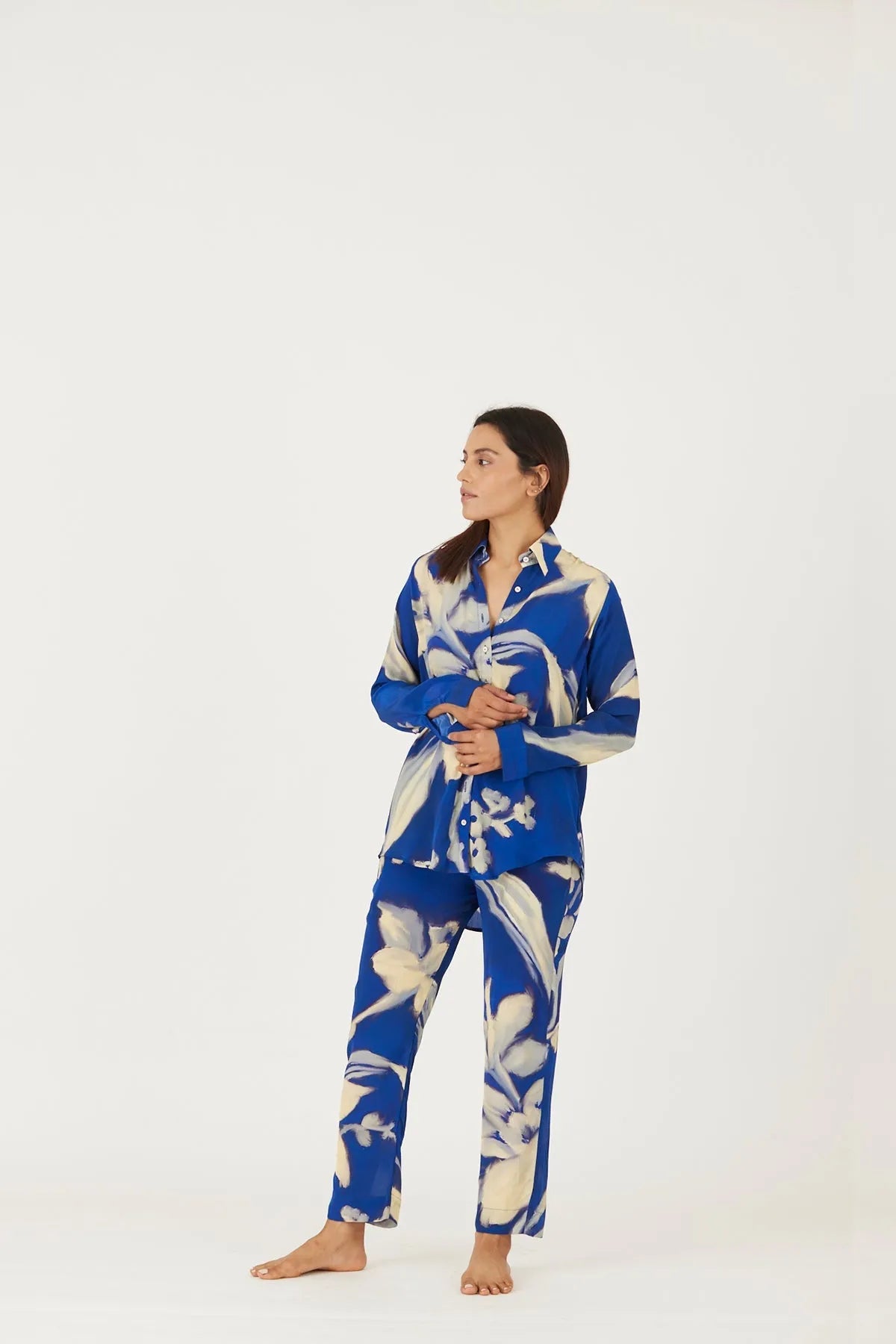 Chicory crepe co-ord set