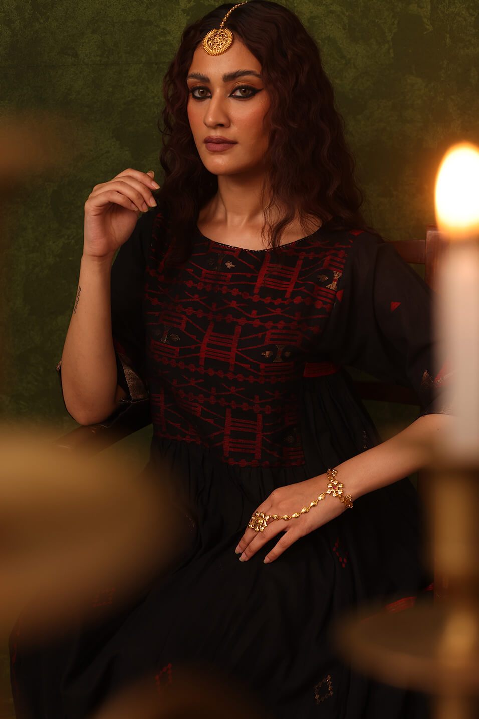 Noor jamdani dress
