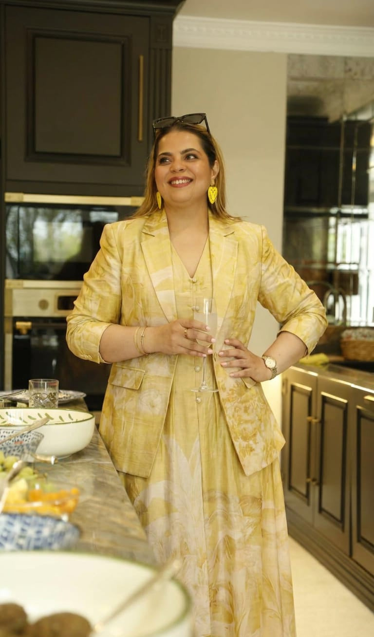 Mist Olive dress & blazer set