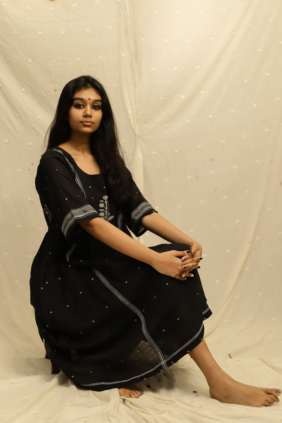Gaachphool flare dress