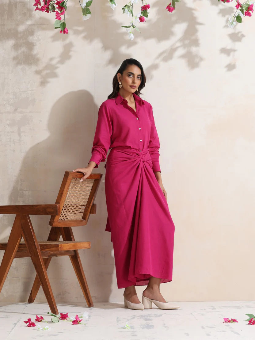 Anora skirt set pink