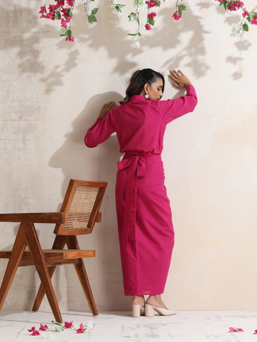 Anora skirt set pink