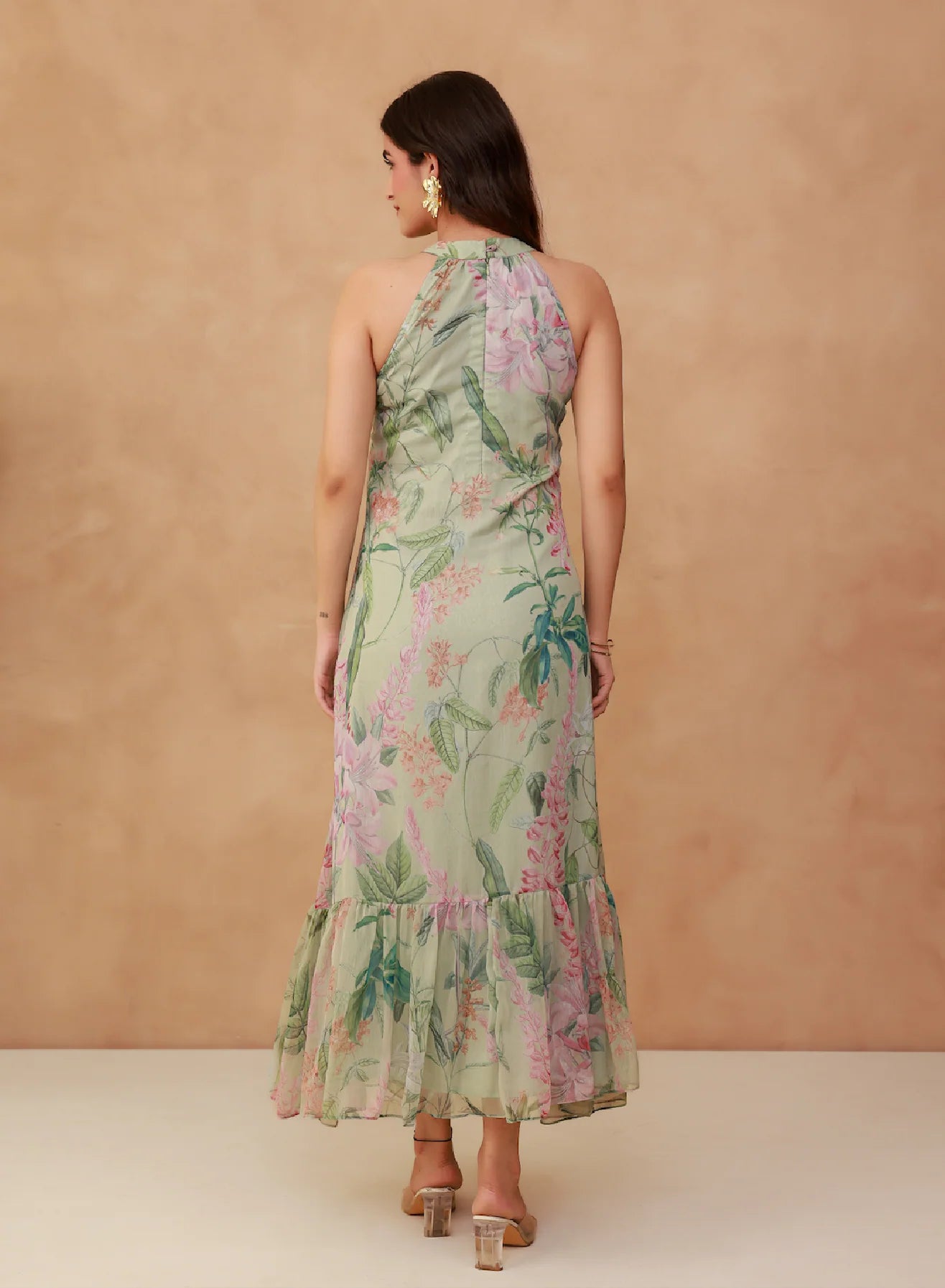 Petelia dress green