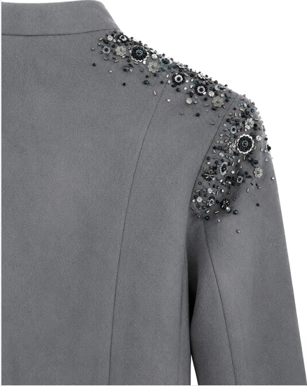 Grey Suede Jacket