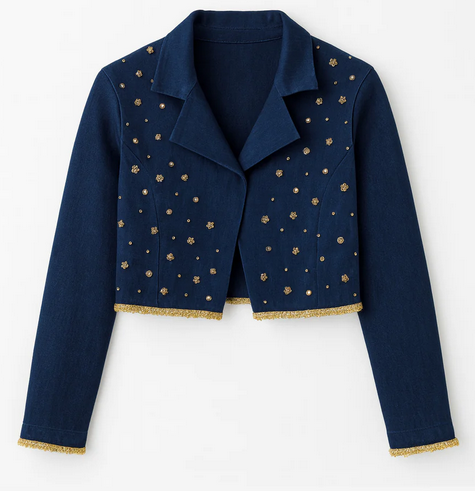 Kinari embroidery jacket