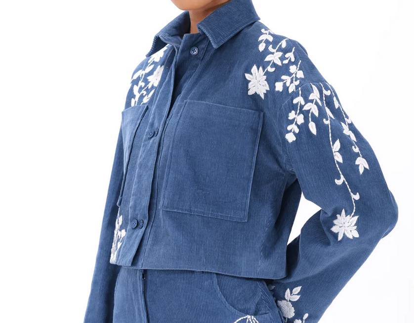 Chikankari jacket