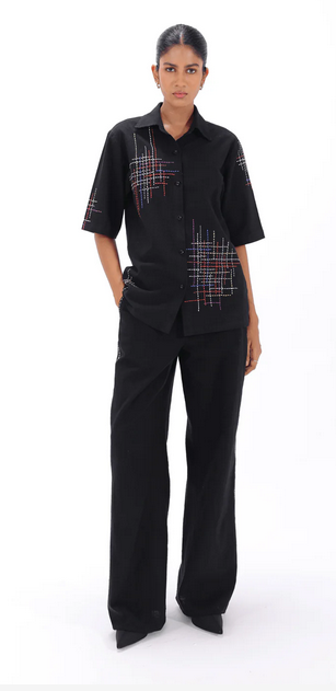 Katha black trouser