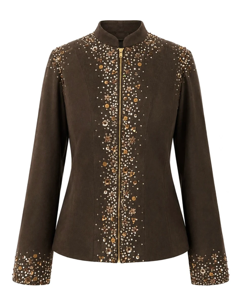 Brown Suede Jacket