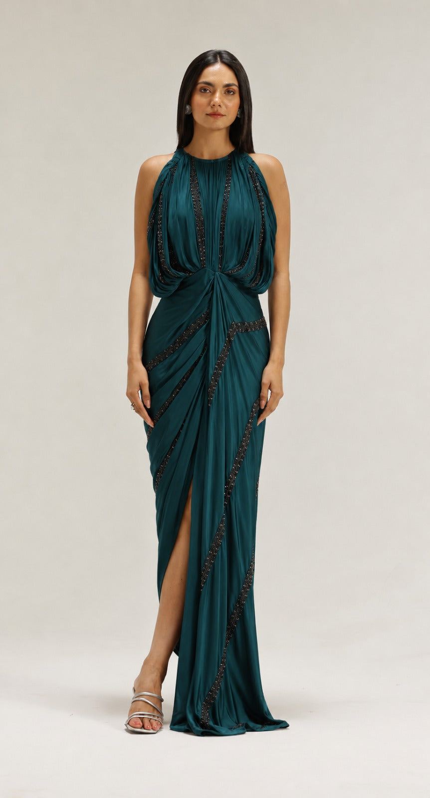 Heena Kaftan Gown sleeveless