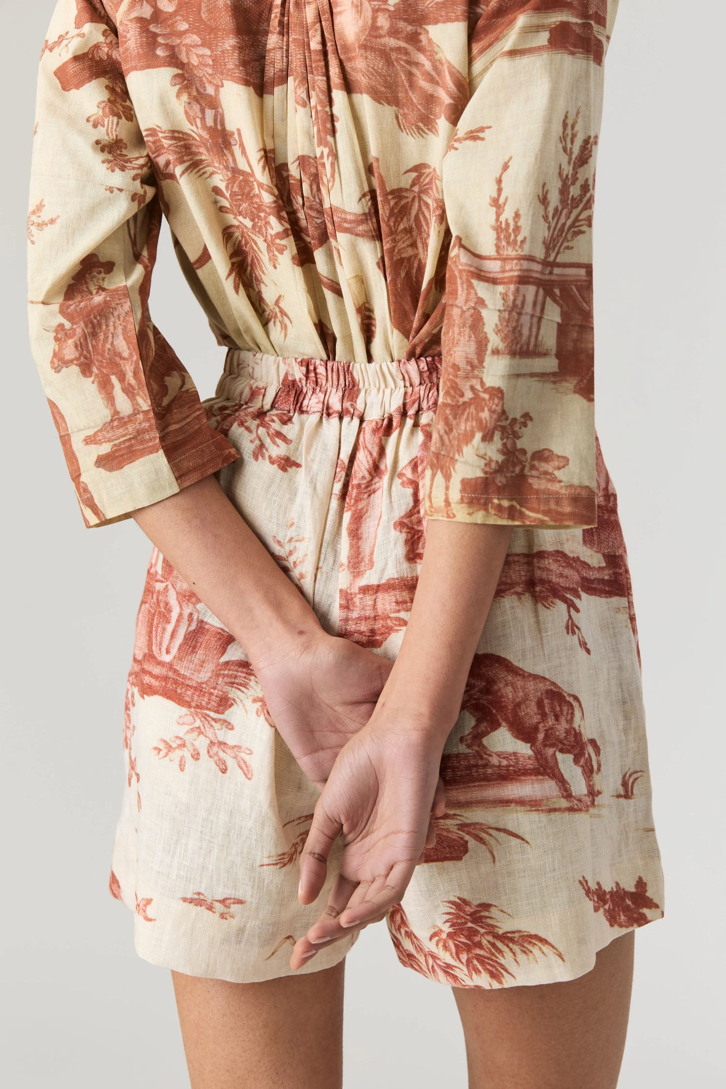 Cabridet crepe blazer co-ord set