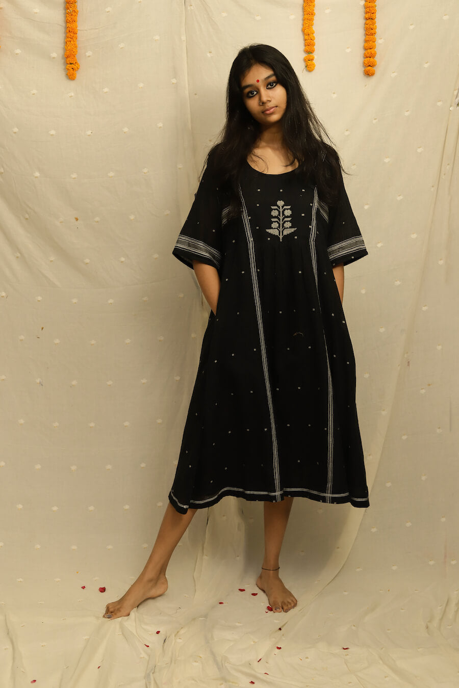 Gaachphool flare dress