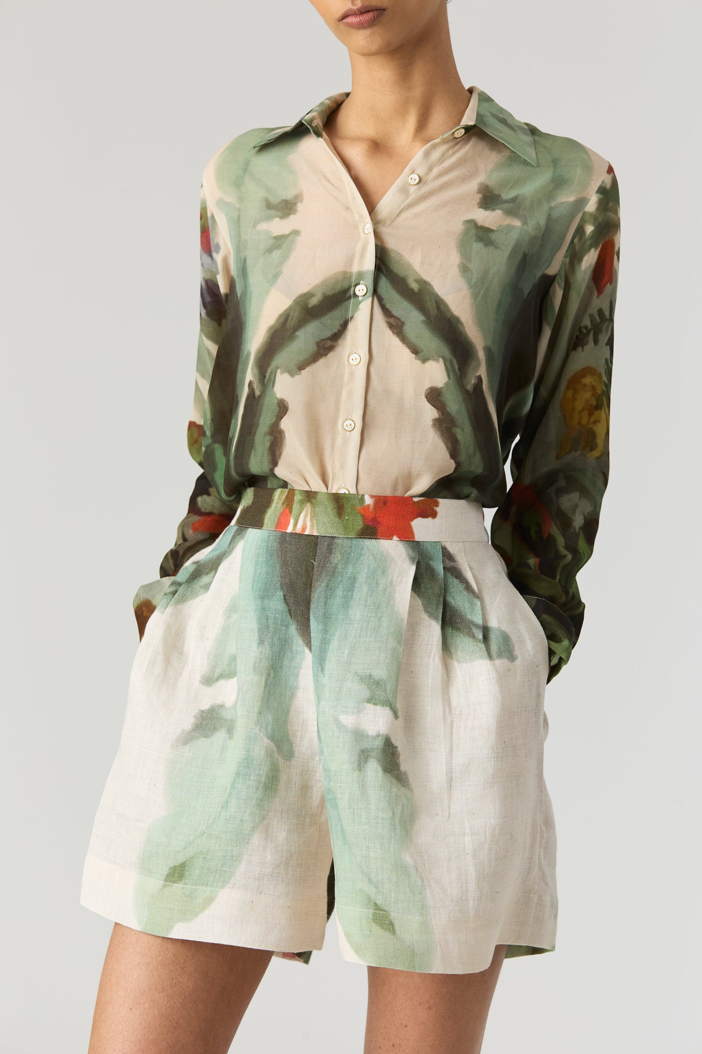The Hunter blazer shorts set