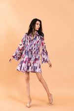 Vera shirt dress purple