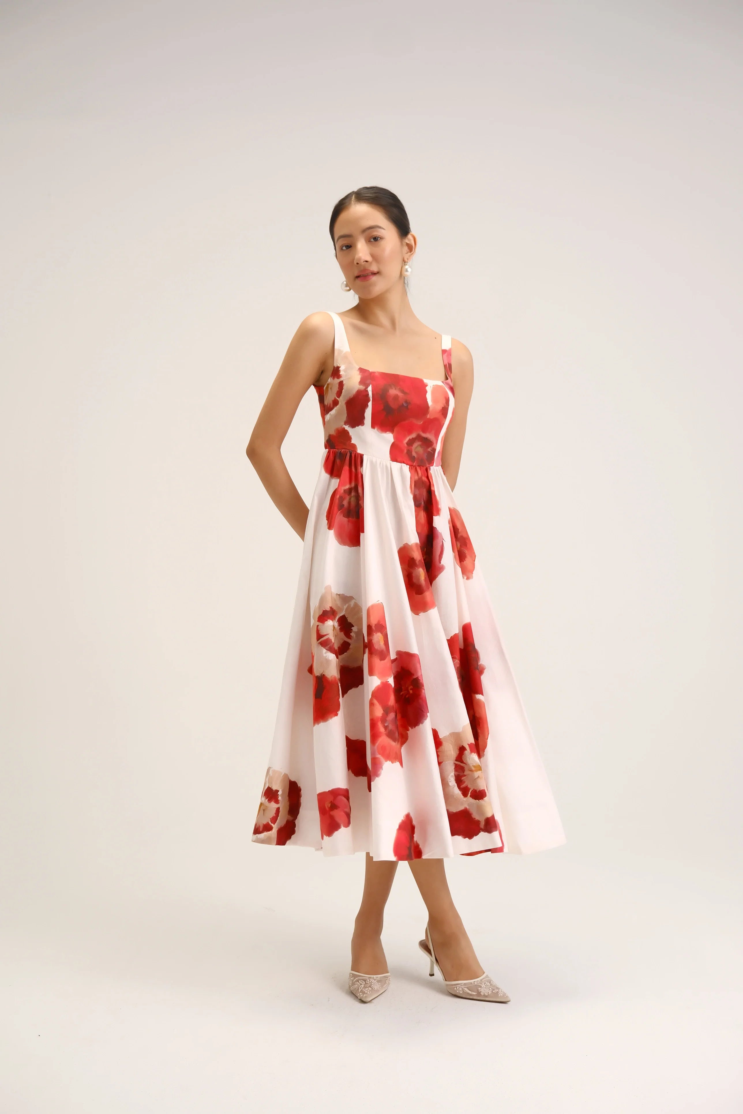 Valentine cherry dress